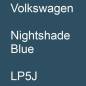 Preview: Volkswagen, Nightshade Blue, LP5J.